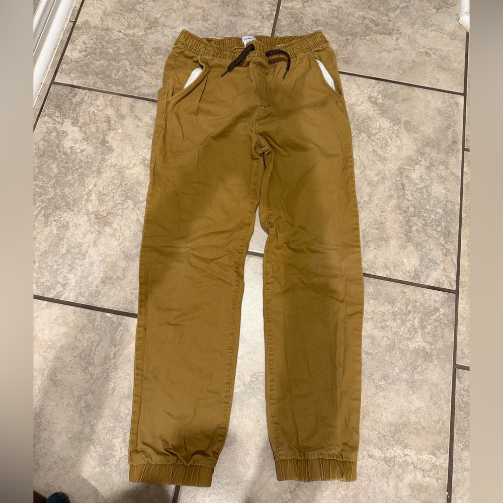 Old Navy Khaki Joggers with Drawstring